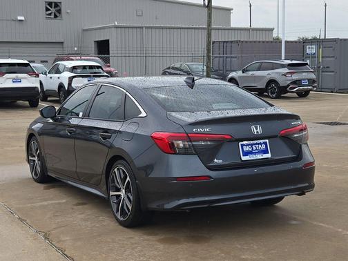 Gray 2024 Honda Civic Touring