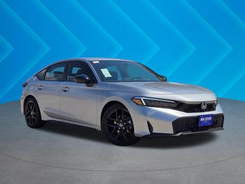 Solar Silver Metallic 2026 Honda Civic Sport