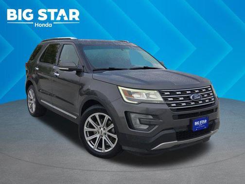 MAGNETIC METALLIC 2017 Ford Explorer Limited