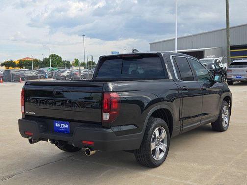 Black Metallic 2025 Honda Ridgeline RTL