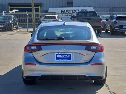 Solar Silver Metallic 2025 Honda Civic Hybrid Sport Touring