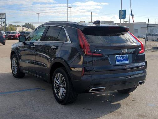 Midnight Sky Metallic 2025 Cadillac XT4 Premium Luxury