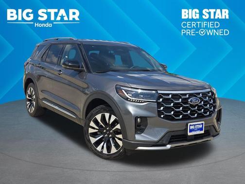 CARBONIZED GRAY METALLIC 2026 Ford Explorer Platinum