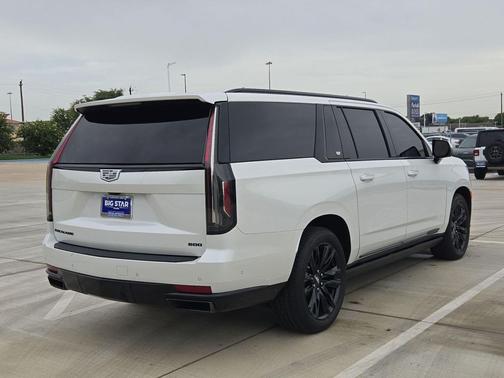 Crystal White Tricoat 2021 Cadillac Escalade ESV Sport Platinum