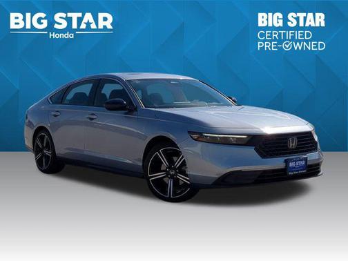 Lunar Silver Metallic 2023 Honda Accord Hybrid Sport