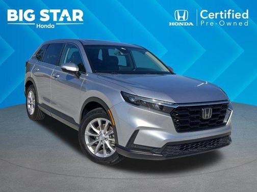 Solar Silver Metallic 2025 Honda CR-V EX-L AWD