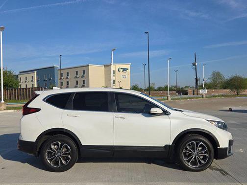Platinum White Pearl 2022 Honda CR-V AWD EX-L