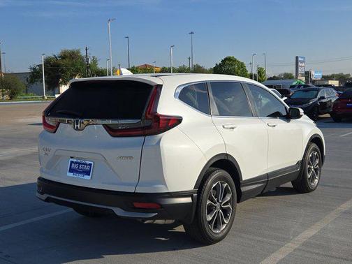 Platinum White Pearl 2022 Honda CR-V AWD EX-L