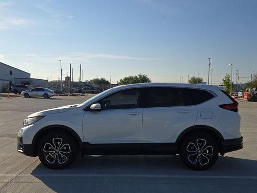 Platinum White Pearl 2022 Honda CR-V AWD EX-L