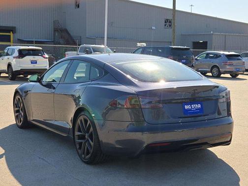 Gray 2021 Tesla Model S Plaid