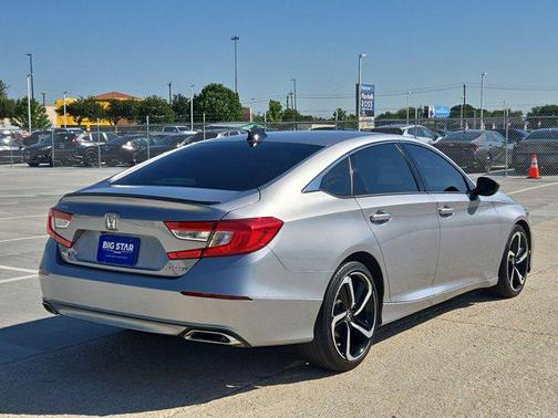 Lunar Silver Metallic 2021 Honda Accord Sport 1.5T