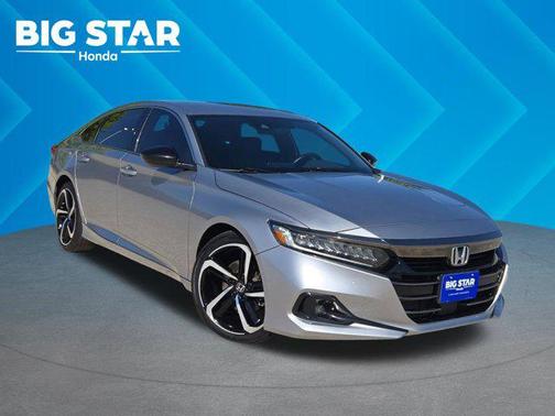 Lunar Silver Metallic 2021 Honda Accord Sport 1.5T