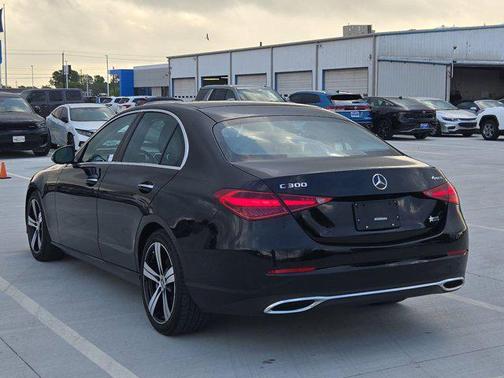 Black 2025 Mercedes-Benz C-Class C 300 4MATIC