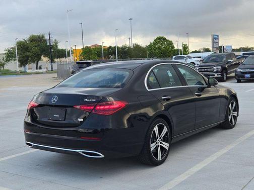 Black 2025 Mercedes-Benz C-Class C 300 4MATIC