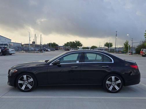 Black 2025 Mercedes-Benz C-Class C 300 4MATIC