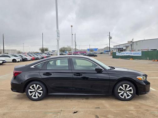 Crystal Black Pearl 2026 Honda Civic LX