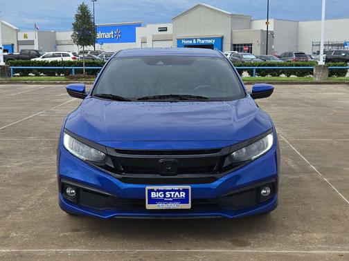 Aegean Blue Metallic 2021 Honda Civic Sport