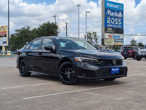 Crystal Black Pearl 2026 Honda Civic Sport
