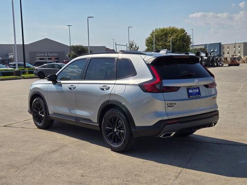 Solar Silver Metallic 2026 Honda CR-V Hybrid Sport-L FWD