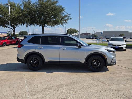 Solar Silver Metallic 2026 Honda CR-V Hybrid Sport-L FWD