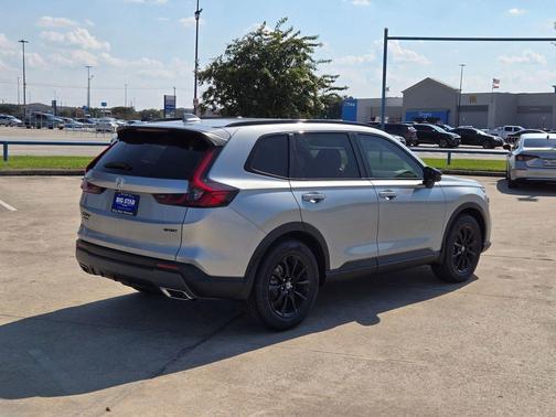 Solar Silver Metallic 2026 Honda CR-V Hybrid Sport-L FWD