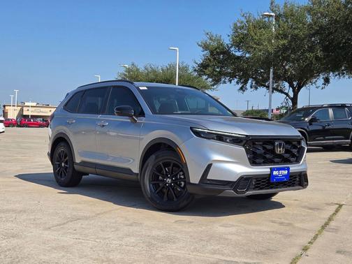 Solar Silver Metallic 2026 Honda CR-V Hybrid Sport-L FWD