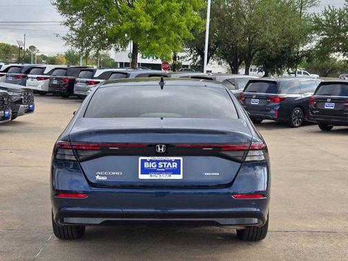 Canyon River Blue Metallic 2026 Honda Accord Hybrid EX-L