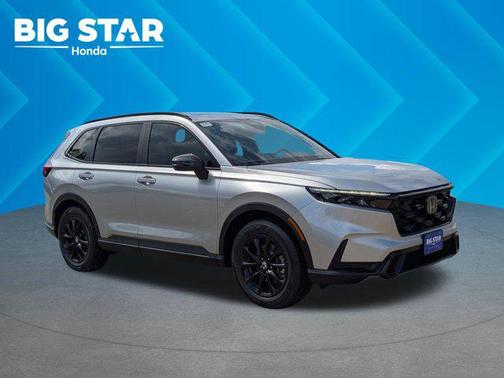 Solar Silver Metallic 2026 Honda CR-V Hybrid Sport FWD