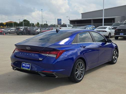 Intense Blue 2023 Hyundai ELANTRA Limited