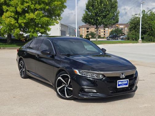 Crystal Black Pearl 2019 Honda Accord Sport