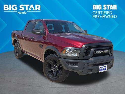 Delmonico Red Pearlcoat 2024 RAM 1500 Classic Warlock Crew Cab 4x4 5'7' Box