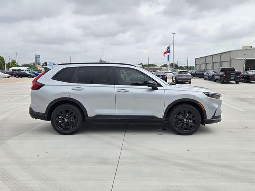 Solar Silver Metallic 2026 Honda CR-V Hybrid Sport Touring AWD