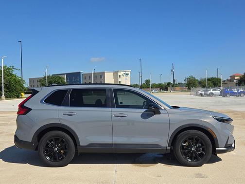Gray 2023 Honda CR-V Hybrid Sport FWD