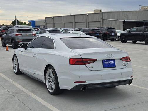 White 2018 Audi A5 2.0T Premium Plus
