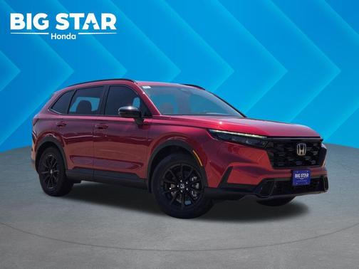 Radiant Red Metallic 2026 Honda CR-V Hybrid Sport-L FWD