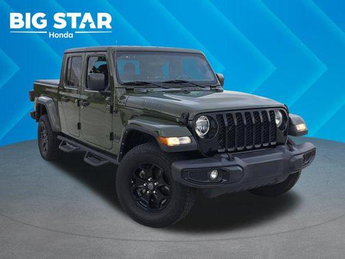Sarge Green Clearcoat 2021 Jeep Gladiator Willys 4x4