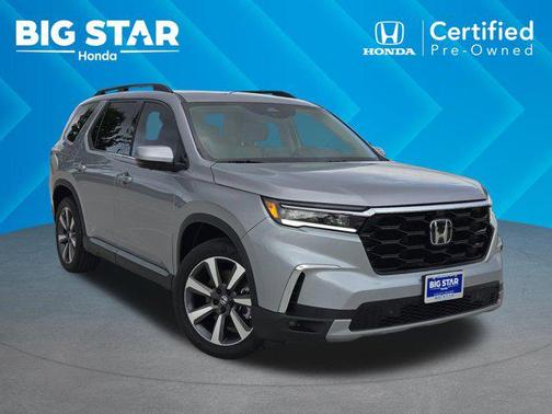 Lunar Silver Metallic 2025 Honda Pilot Elite