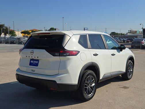 Glacier White 2024 Nissan Rogue S