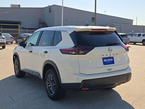 Glacier White 2024 Nissan Rogue S