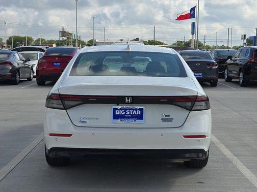Platinum White Pearl 2025 Honda Accord Hybrid Touring