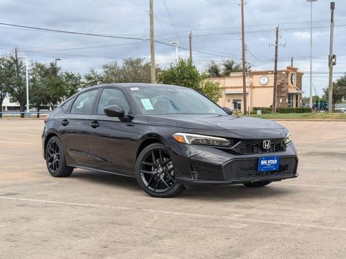 Crystal Black Pearl 2026 Honda Civic Sport