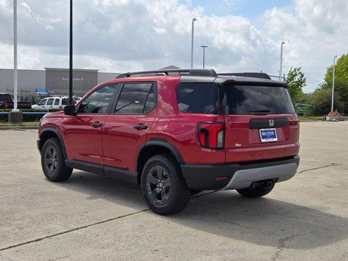 Radiant Red Metallic II 2026 Honda Passport AWD RTL Towing