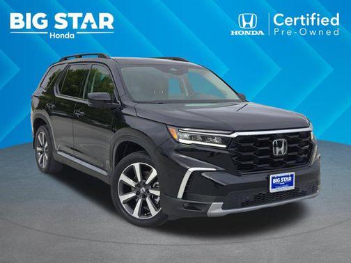 Crystal Black Pearl 2023 Honda Pilot AWD Elite