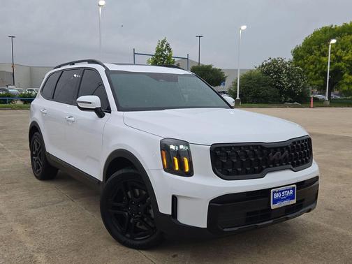 Glacial White Pearl 2025 Kia Telluride EX X-Line