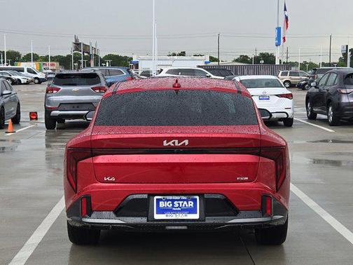Currant Red 2025 Kia K4 GT-Line