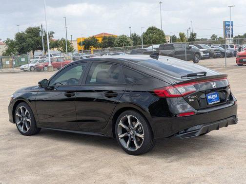Crystal Black Pearl 2026 Honda Civic Hybrid Sport Touring