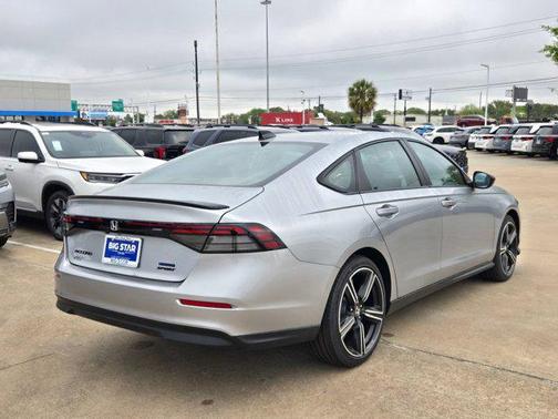 Solar Silver Metallic 2026 Honda Accord Hybrid Sport