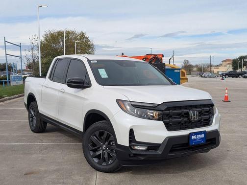 Platinum White Pearl 2026 Honda Ridgeline Sport