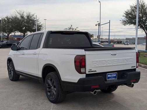 Platinum White Pearl 2026 Honda Ridgeline Sport