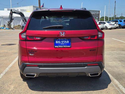 Radiant Red Metallic 2026 Honda CR-V Hybrid Sport-L FWD